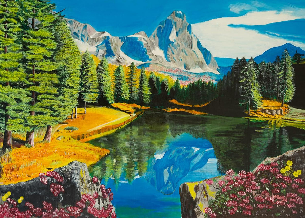 Rocky Mountain Reflections 300pc Puzzle Cover