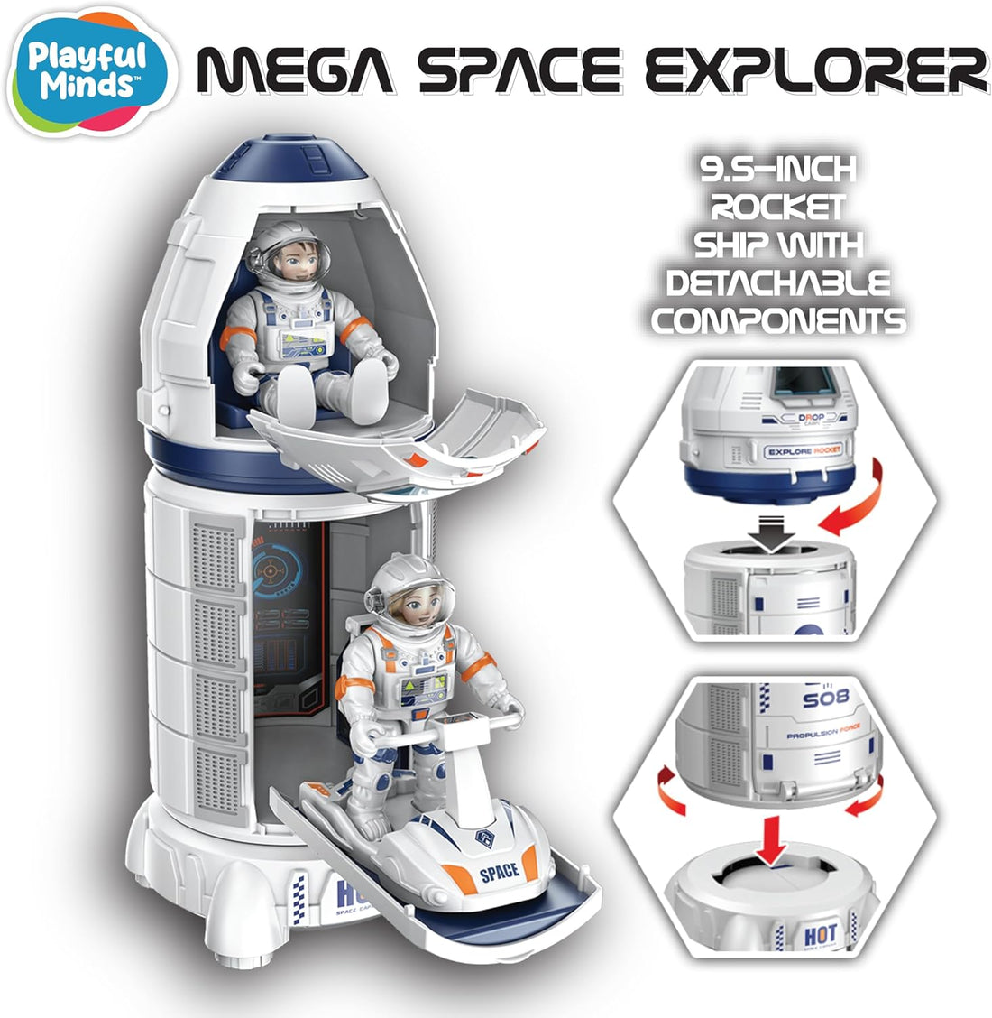 Mega Space Explorer Playset Preview #6