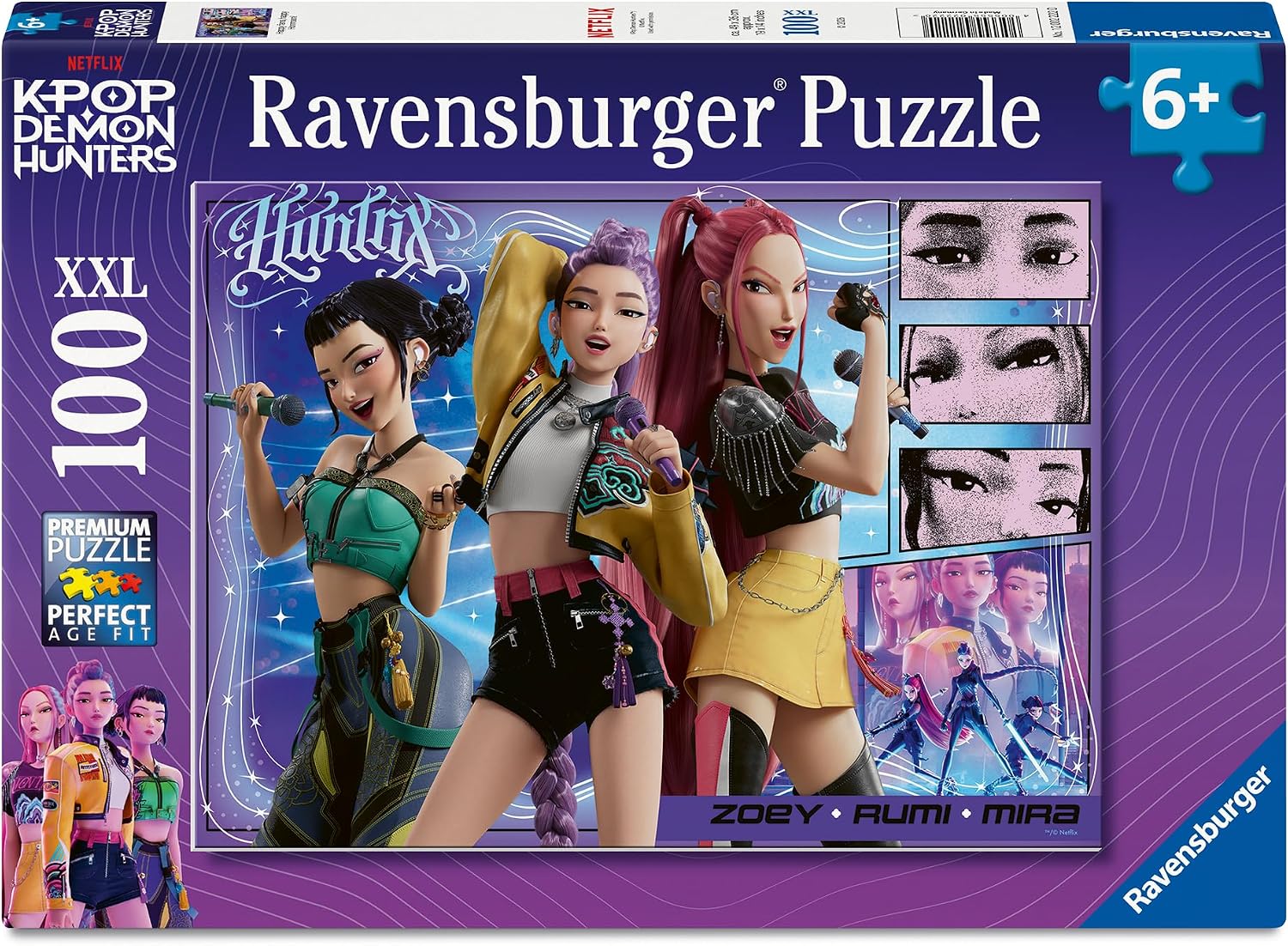 Tomfoolery Toys | KPop Demon Hunters 100pc Puzzle