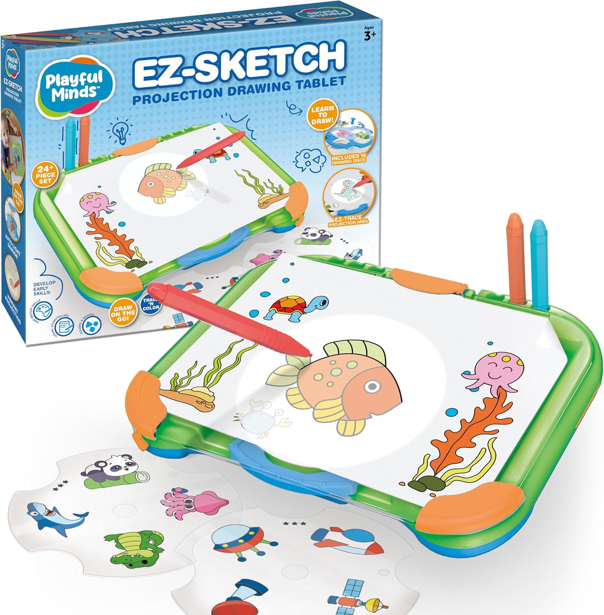 Playful Minds Projecting Drawing Board Cover