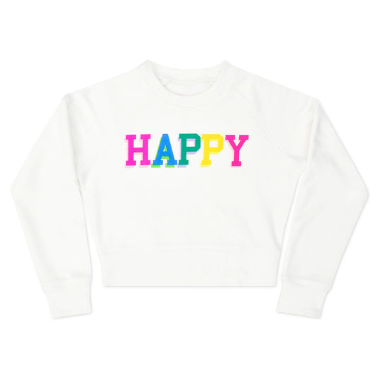 Tomfoolery Toys | Happy White Sweatshirt