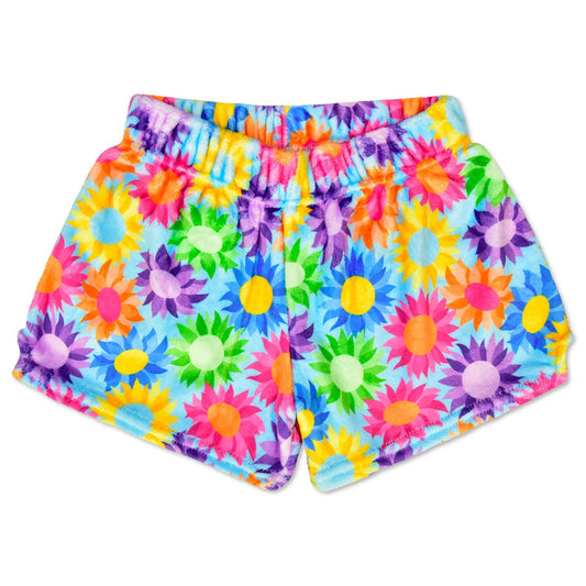 Tomfoolery Toys | Colorful Sunflowers Plush Shorts