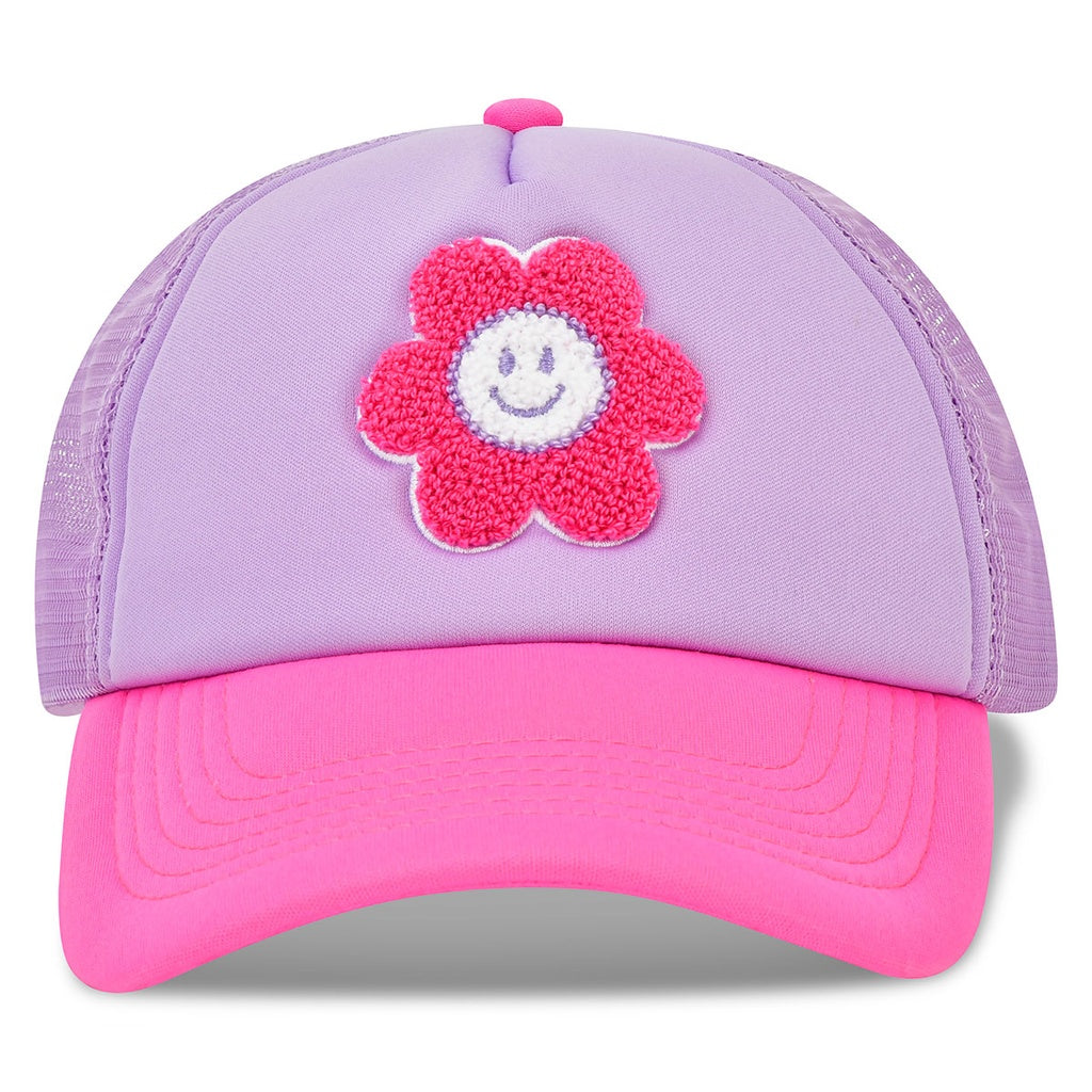 Groovy Smiles Trucker Hat Cover