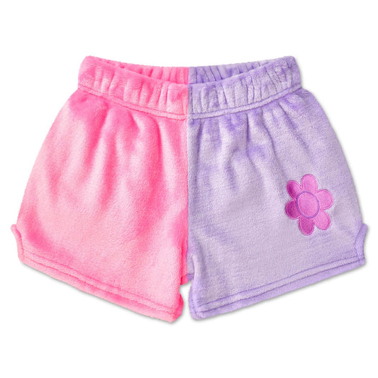 Tomfoolery Toys | Groovy Smiles Color Block Plush Shorts