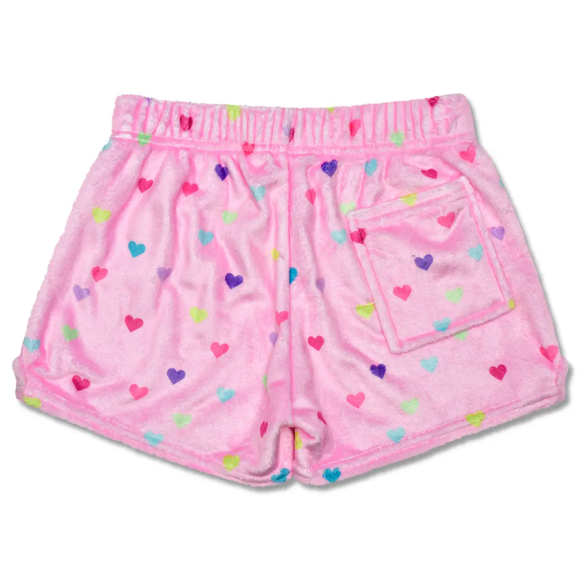 Heart Confetti Plush Shorts Cover