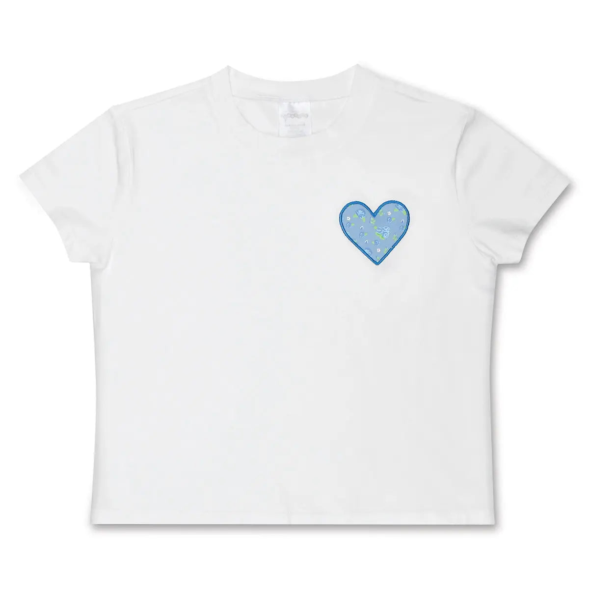 Tomfoolery Toys | Blue Floral White T-Shirt