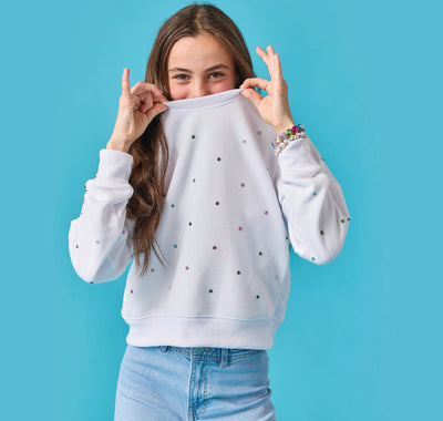 Bejeweled Sweatshirt Preview #2