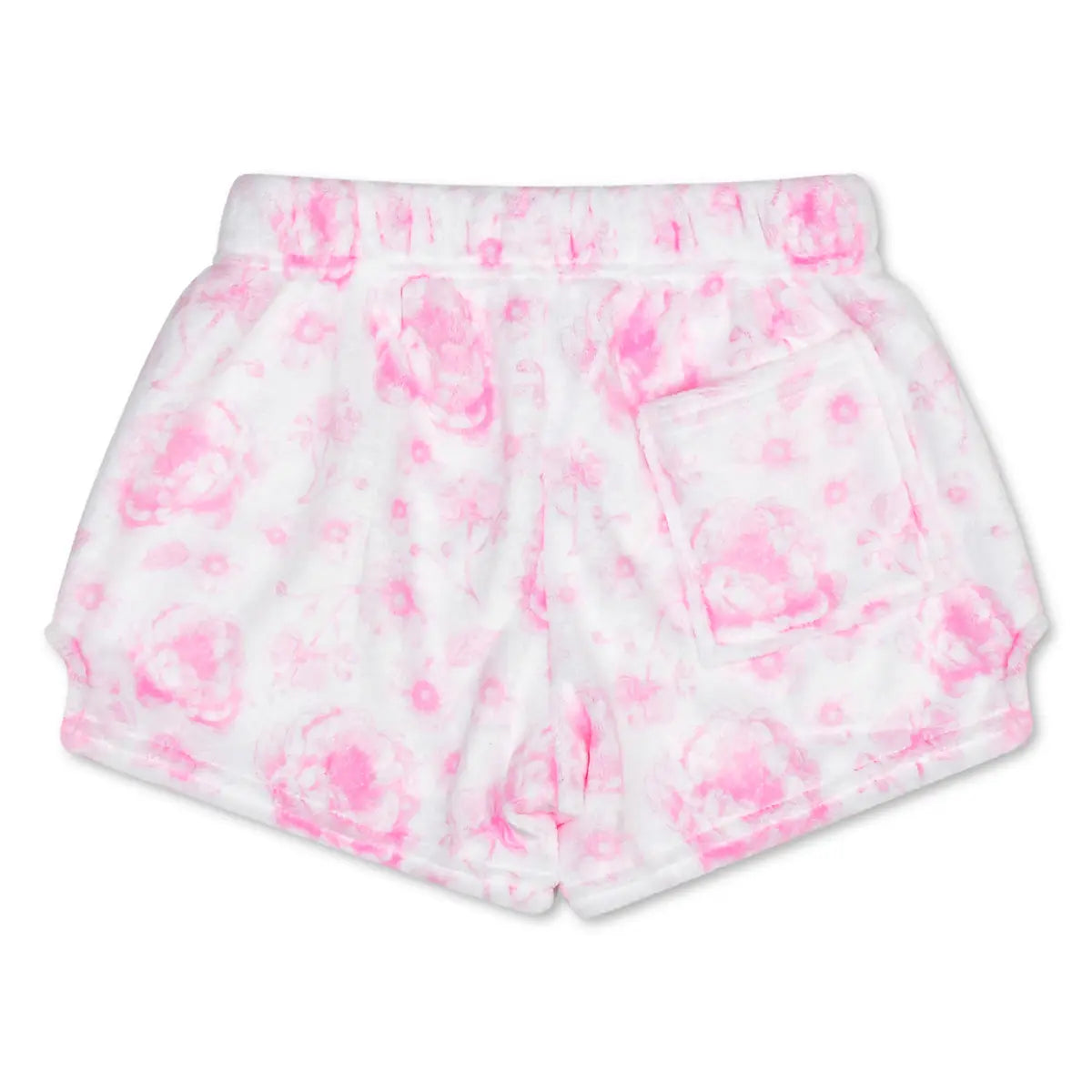 Pretty Pink Toile Plush Shorts Cover