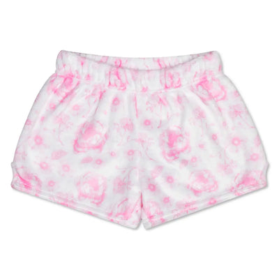 Pretty Pink Toile Plush Shorts Preview #1