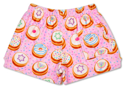 Hanukkah Donuts Plush Shorts Preview #2