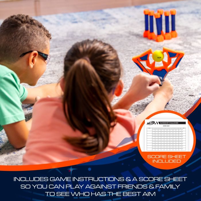 NERF Slingshot Challenge Cover
