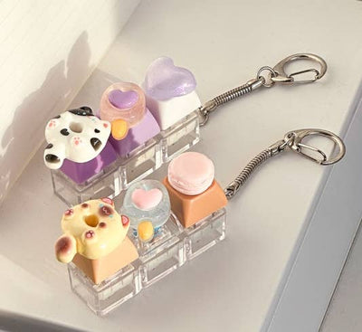 DIY Clickable Keyboard Keychain Kit Preview #3