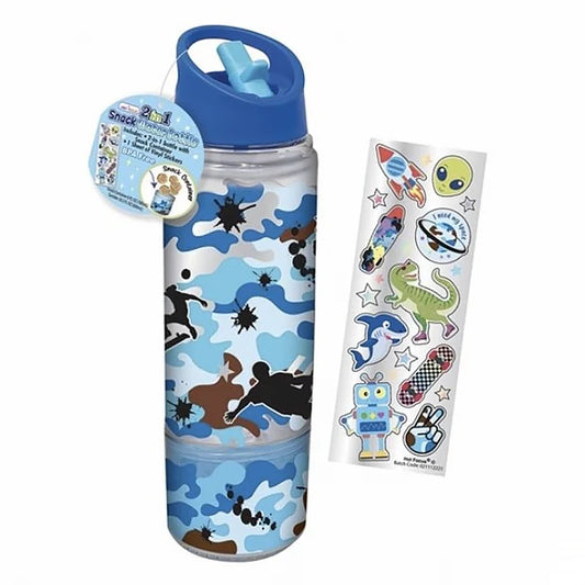 Tomfoolery Toys | Camo Snack & Water Bottle