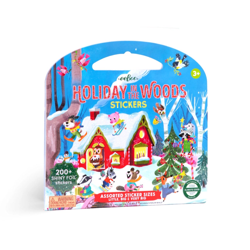 Holiday in the Woods Shiny Stickers Cover