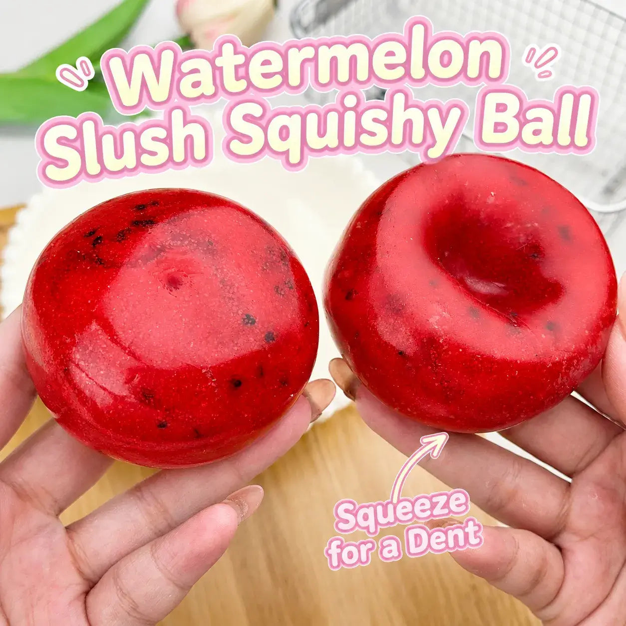 Tomfoolery Toys | Watermelon Smoothie Squishy