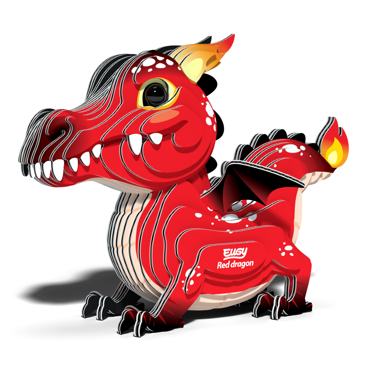 Red Dragon  3D Puzzle Cover