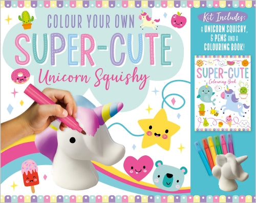 Tomfoolery Toys | Color Your Own Squishy Unicorn