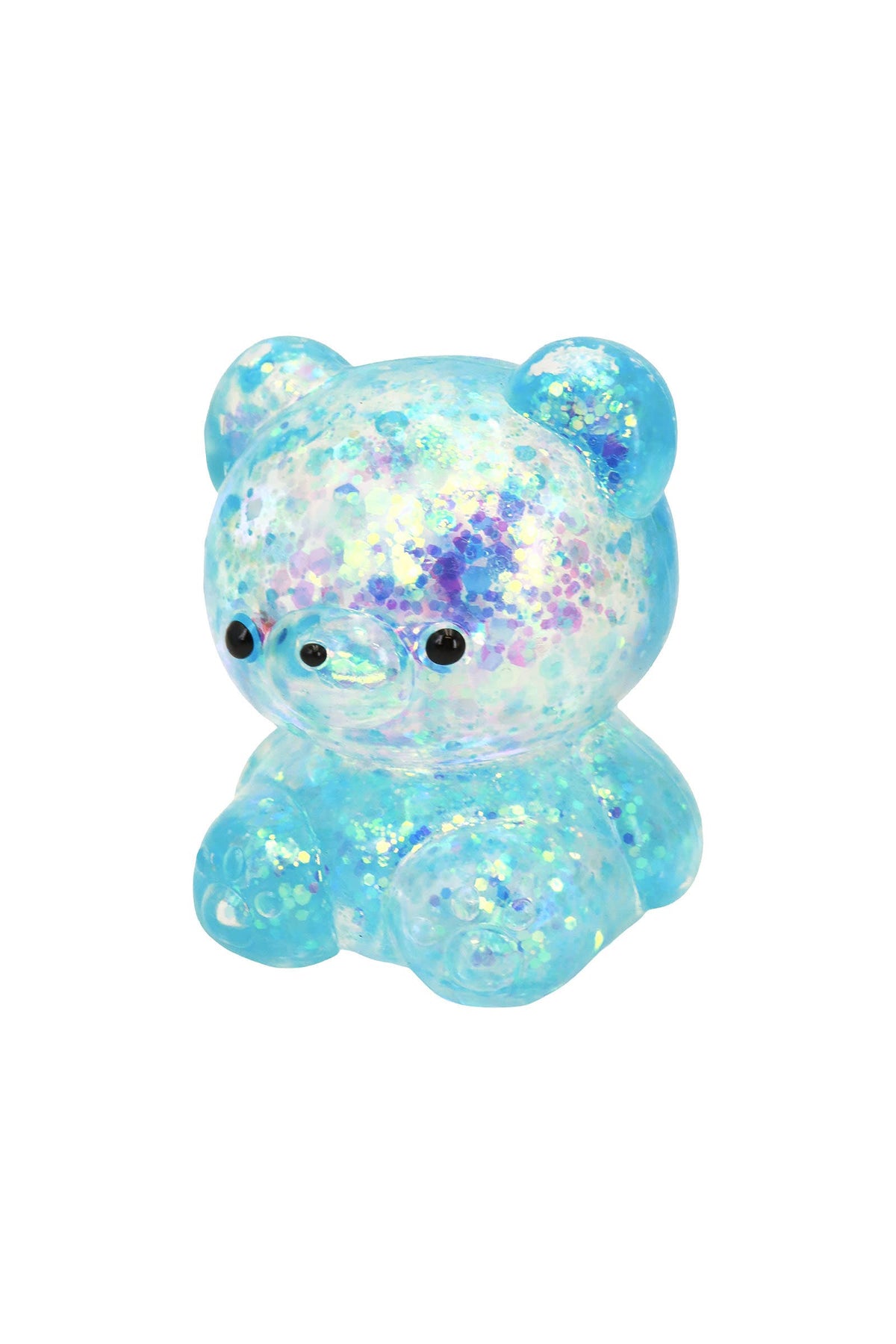 Cute Jelly Bear Glittery Maltose Squishy Cover