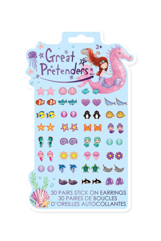 Tomfoolery Toys | Mermaid Sticker Earrings