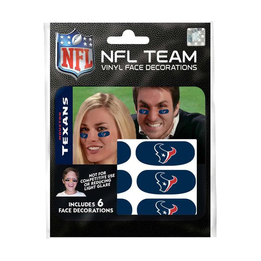 Tomfoolery Toys | Houston Texans Face Decorations