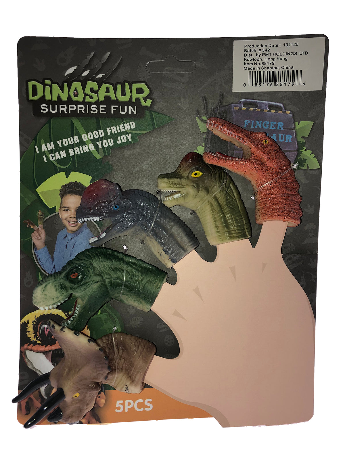 Dinosaur Finger Puppets Cover