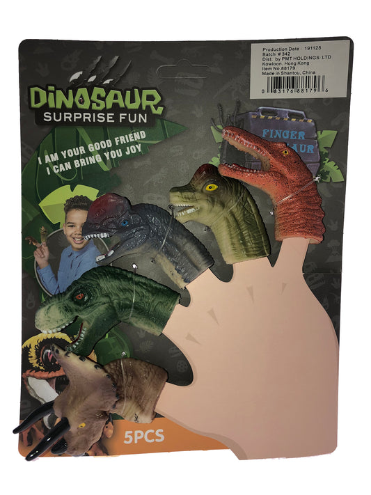 Tomfoolery Toys | Dinosaur Finger Puppets