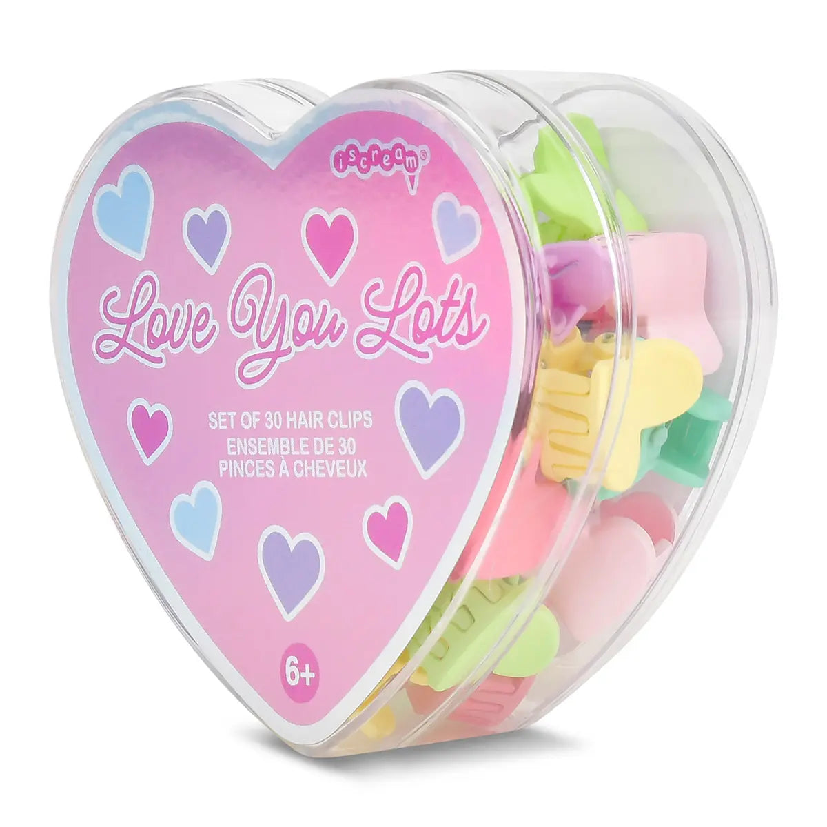 Tomfoolery Toys | Mini Heart Clips Set