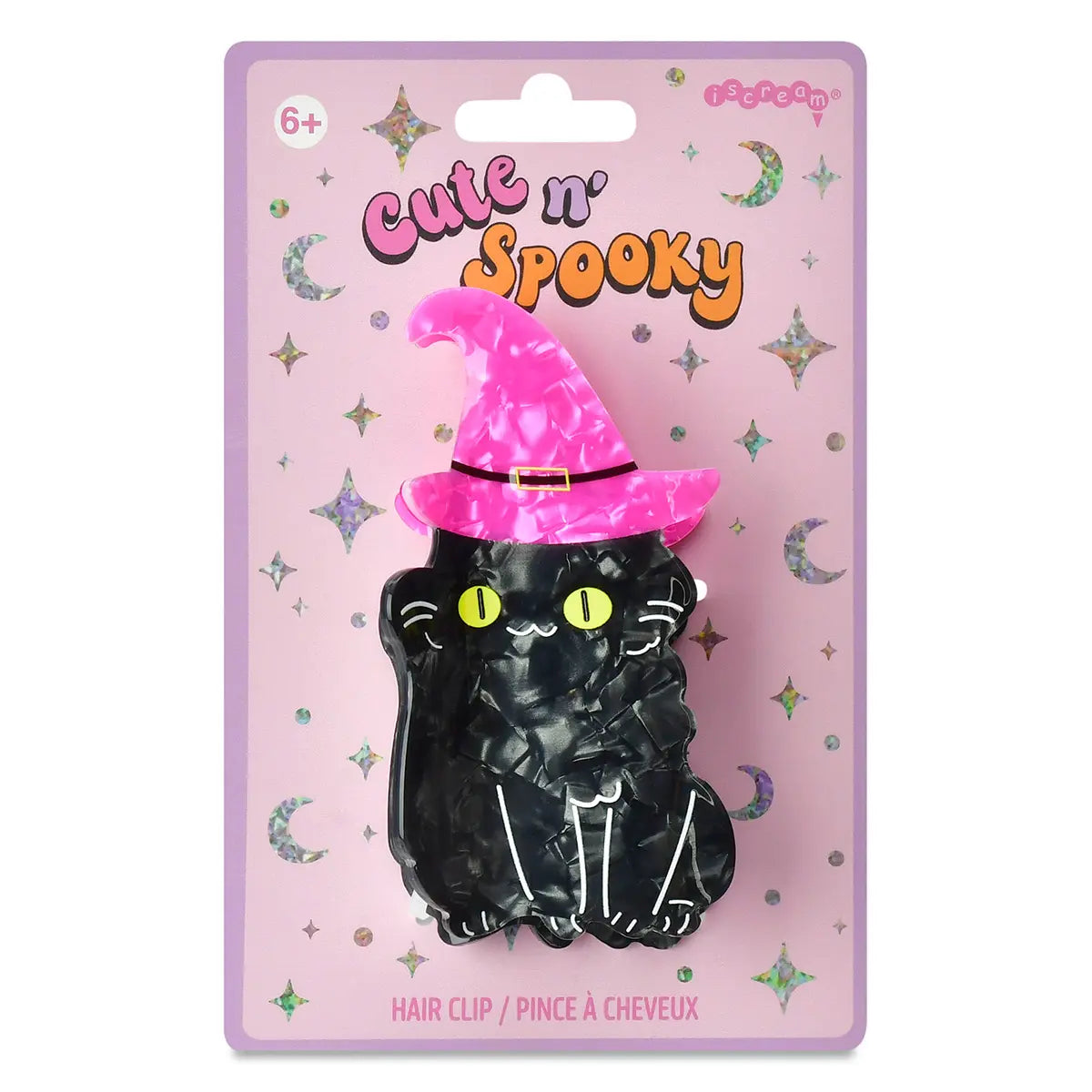 Black Cat Hair Clip Cover