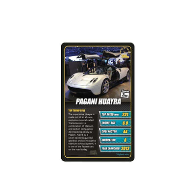Sports Cars Top Trumps Preview #2