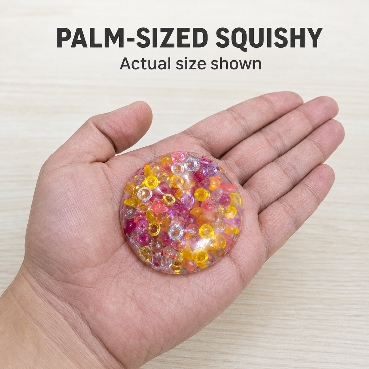 Colorful Bead-Filled Squishy Cover