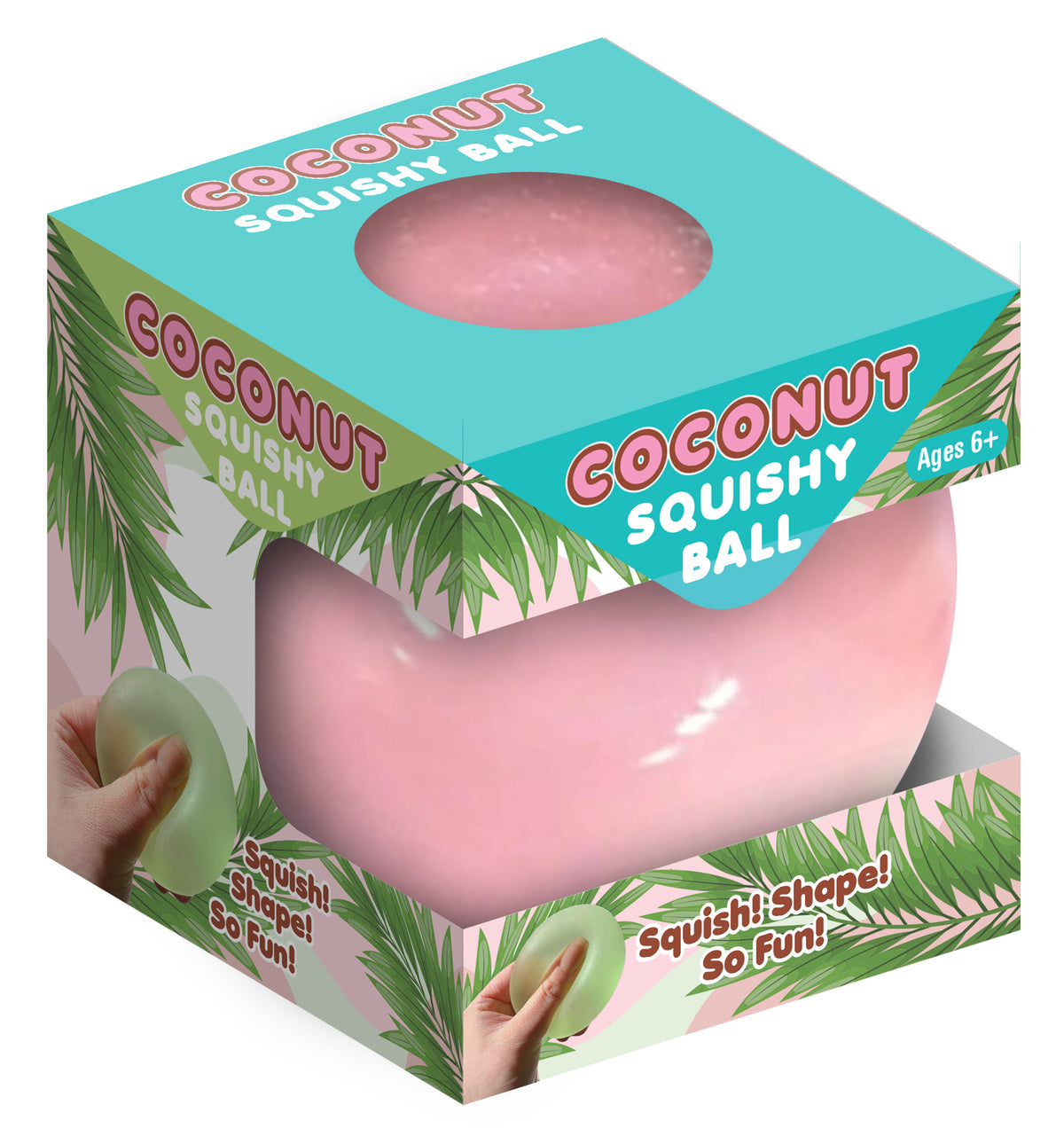 Coconut Squishy Ball Cover