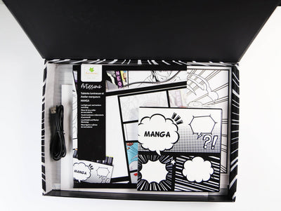 Manga: LED Light Pad & Markers Workshop Preview #2