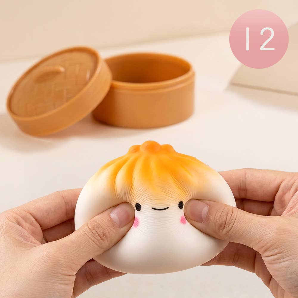 Cute Steamed Bao Bun Squishy Cover