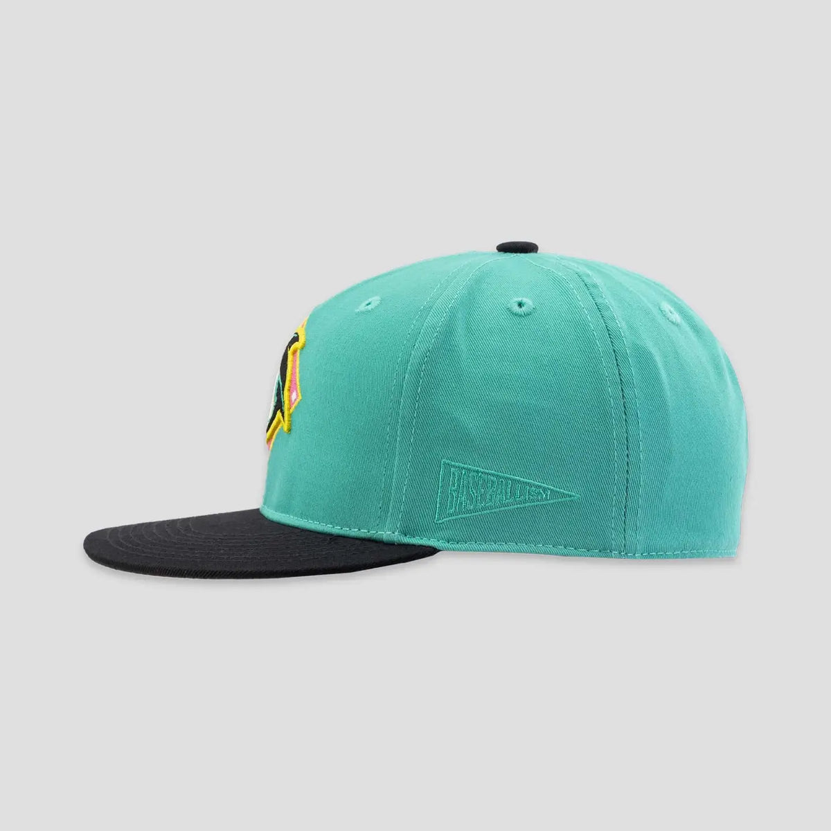 Teal Shark Attack Youth Cap Cover