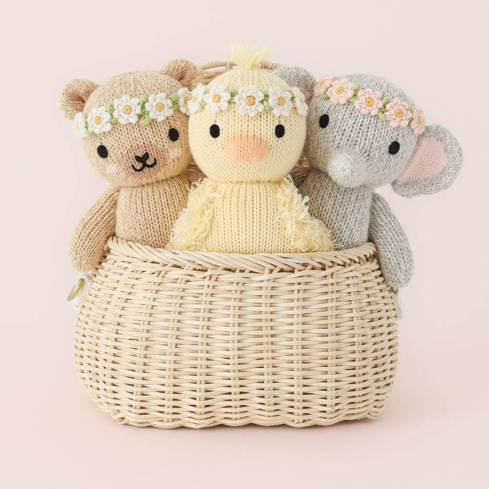 Baby Honey Bear, Floral Cover