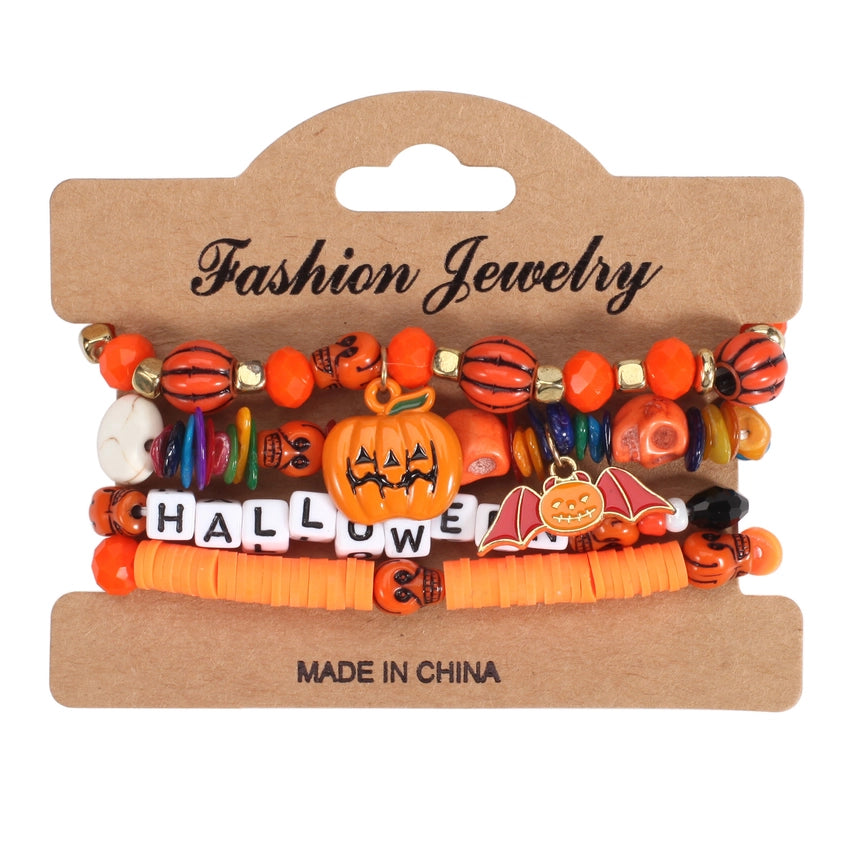 Tomfoolery Toys | Halloween Multi-Layer Bracelet Set