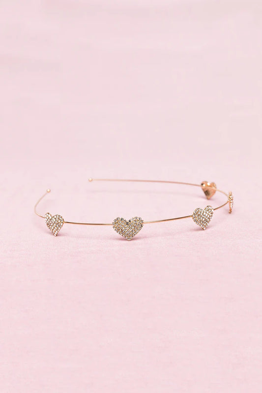 Tomfoolery Toys | Boutique Rhinestone Heart Headband