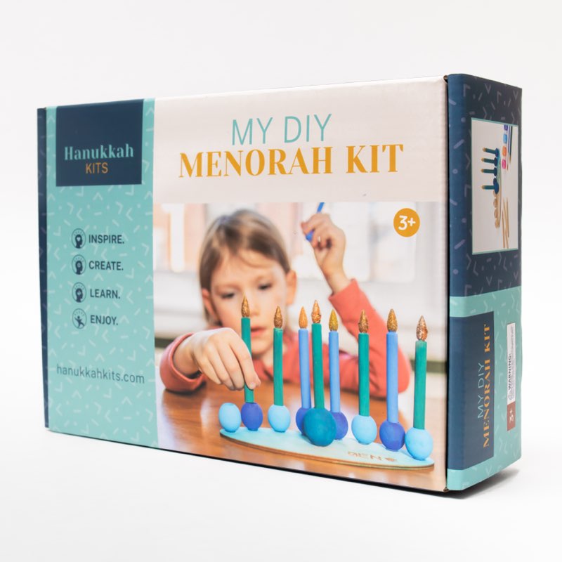 Diy Hanukkah Menorah Kit Cover
