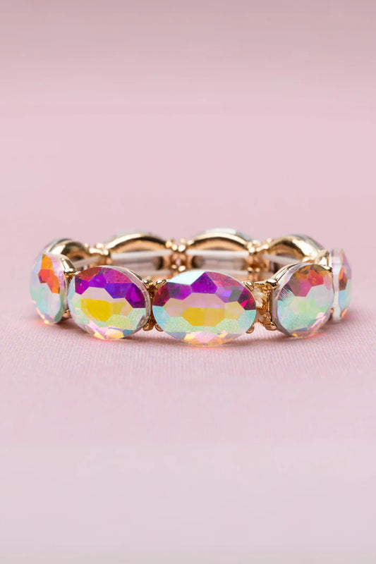 Tomfoolery Toys | Chic Aurora Borealis Gem Bracelet