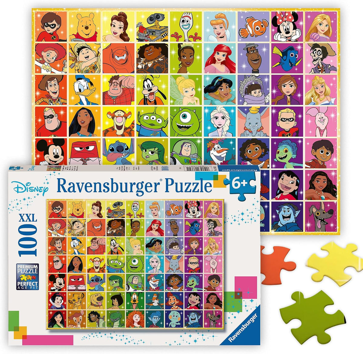 Disney Color Palette 100pc Puzzle Cover