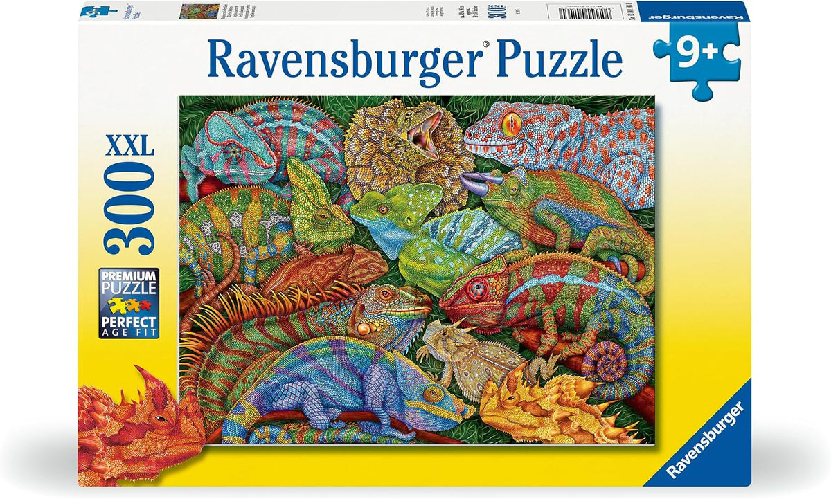 Riveting Reptiles 300pc Puzzle Cover