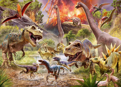 Dinosaur Dash 60pc Puzzle Preview #2