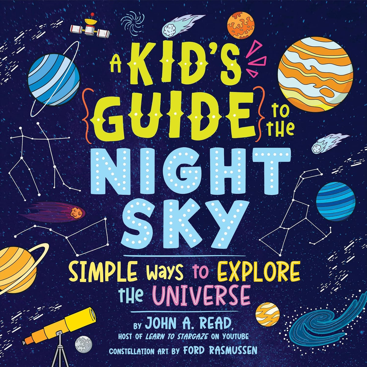 A Kids Guide to the Night Sky Cover