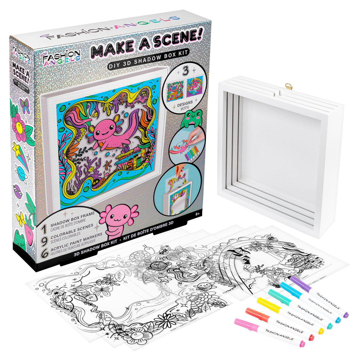 Make A Scene! DIY Shadow Box Kit Cover