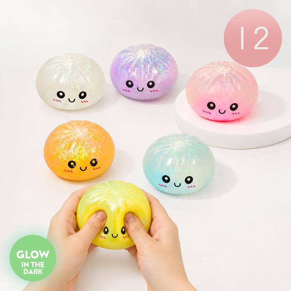 Glow in the Dark Bao Bun Squishy Cover