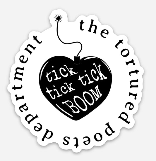 Tomfoolery Toys | The Tortured Poets Department Sticker (Taylor Swift)