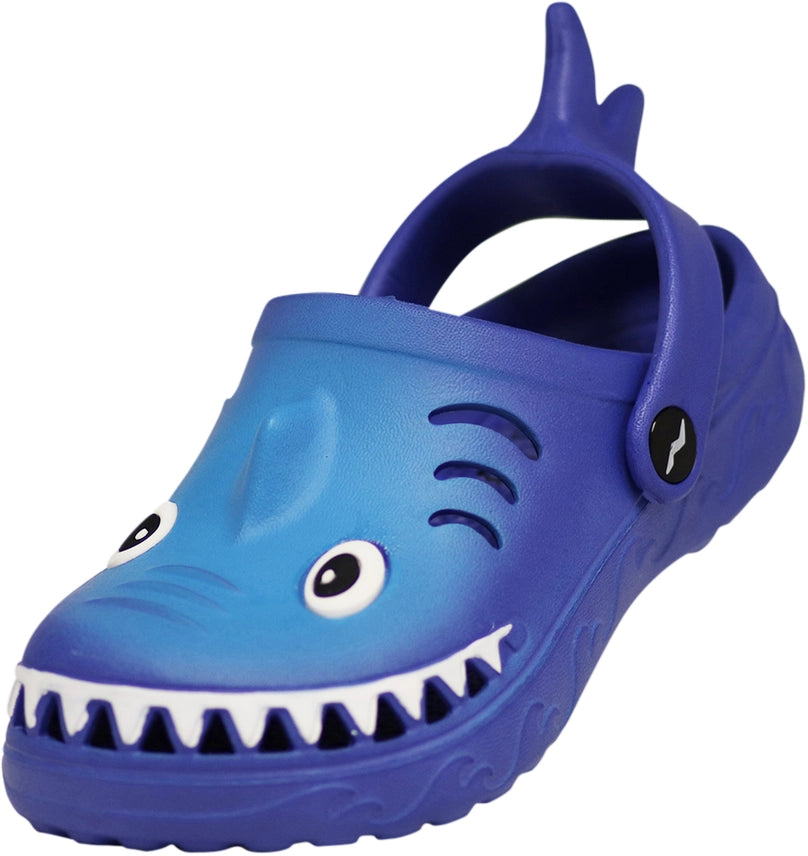 Blue Shark Clog Shoe Cover