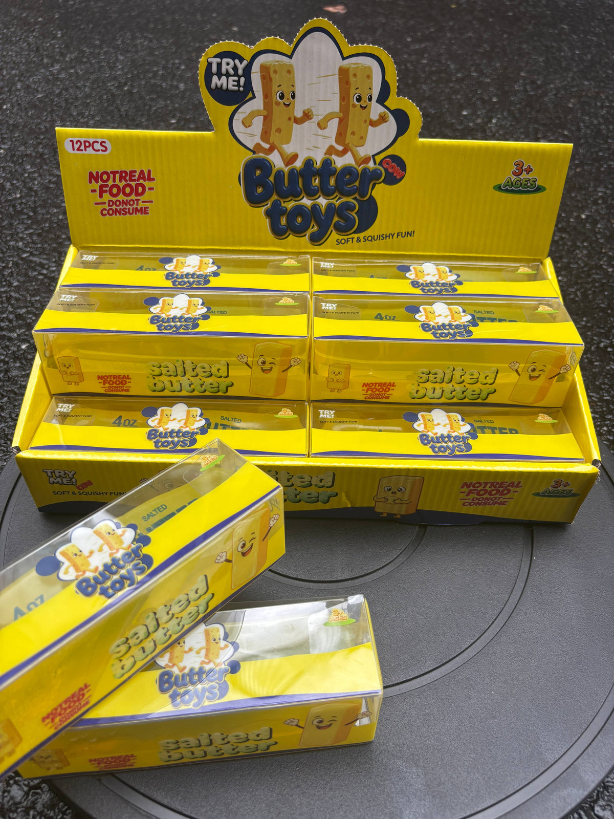 Moldable Salted Butter Stick Squishy Cover