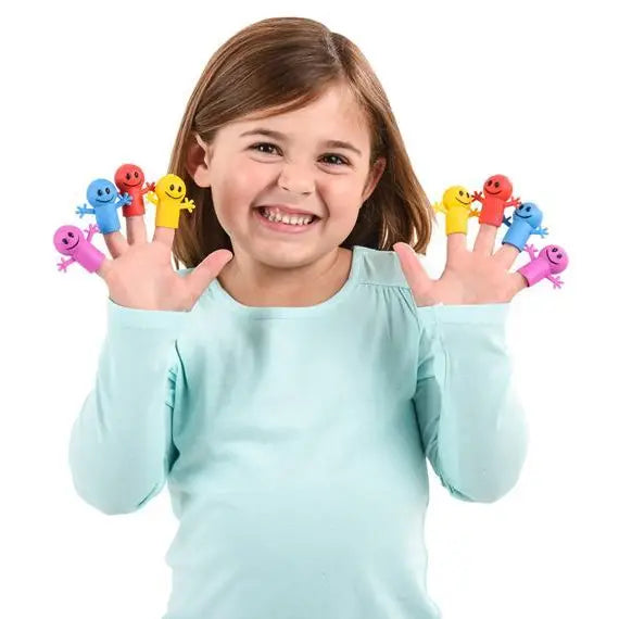 Assorted Smile Finger Puppets Cover