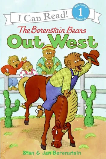 The Berenstain Bears Out West Cover